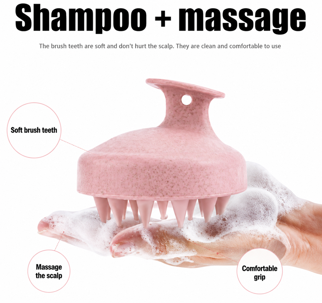 Head Massager Scrub