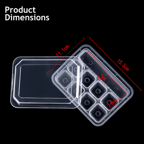 8Pcs Stainless Steel Whiskey Stones Ice Cubes with Tongs &amp; Container - Food Grade Quick-Frozen Ice for Wine - Metal Ice Cubes for Chilling Red Wine
